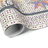 Colorful Persian Carpet mandala pattern ラッピングペーパー (ロールコーナー)
