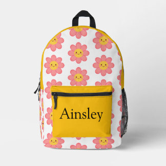 Colorful personalized backpack, kids cute プリントバックパック