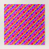 Colorful Petal Mandala Pattern ジグソーパズル (横)