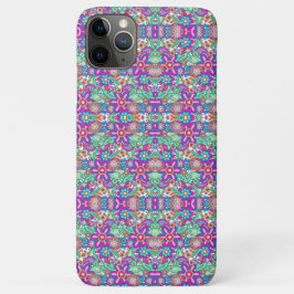 Colorful phone case with intricate iPhone 11 pro maxケース