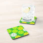 Colorful Pickleball Coaster Set コースター (右側)