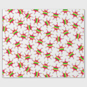 Colorful Piñata Wrapping Paper for Las Posadas ラッピングペーパー (フラット)