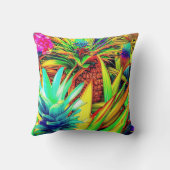 COLORFUL PINEAPPLE  PATTERNS  クッション (裏面)