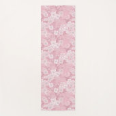 Colorful Pink Floral Cherry Blossom Pattern  ヨガマット (正面)