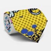 Colorful Pop Art Greyhound Asian Nature ネクタイ (ロール)