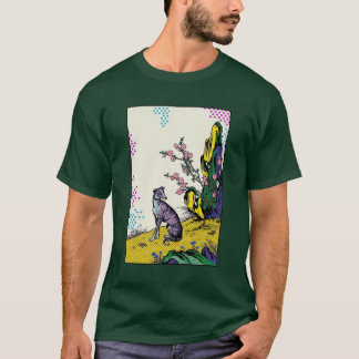 Colorful Pop Art Greyhound Asian Nature Tシャツ