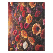 Colorful Poppies テーブルクロス (正面)