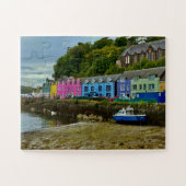 Colorful Portree Harbor | Isle of Skye ジグソーパズル (横)
