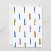 Colorful Preschool Graduation Party Invitation 招待状 (裏面)