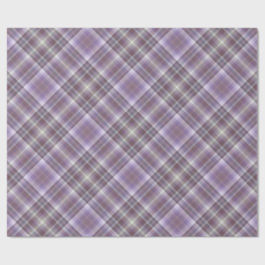 Colorful Purple Fashion Show Inspired Stripes ラッピングペーパー (フラット)