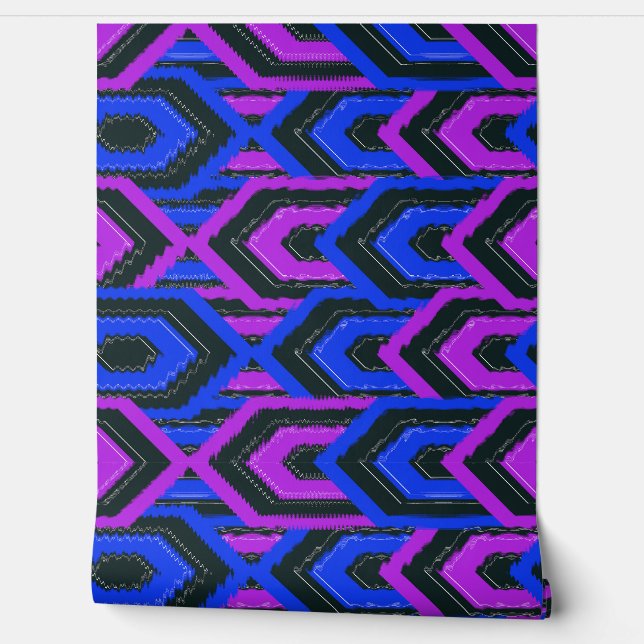 Colorful Quantum Geometric Pattern  壁紙 (ほどく)