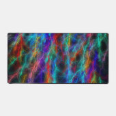 Colorful Rainbow Lightning  Storm デスクマット (正面)