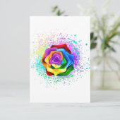 Colorful Rainbow Rose 出欠カード (スタンド正面)