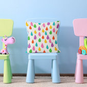 Colorful Raindrops クッション