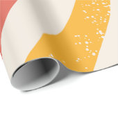 Colorful Retro Patterned ラッピングペーパー (ロールコーナー)