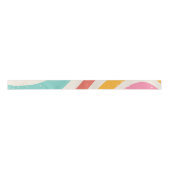 Colorful Retro Patterned Style Satin Ribbon サテンリボン (正面)