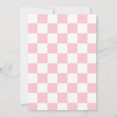 Colorful Retro Roller Skate Birthday 招待状 (裏面)