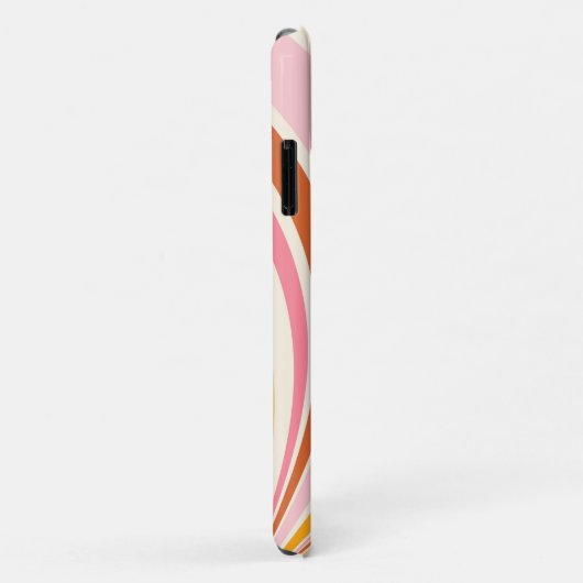 Colorful retro vibes Case-Mate iPhoneケース (裏面/右)