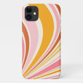 Colorful retro vibes Case-Mate iPhoneケース (裏面)