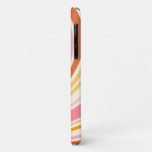 Colorful retro vibes Case-Mate iPhoneケース (裏面/左)