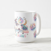 Colorful Sagittarius Archer Zodiac Astrology コーヒーマグカップ (正面右)