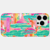 Colorful Saguaro Cacti Personalized Case-Mate iPhoneケース (裏面 (横))