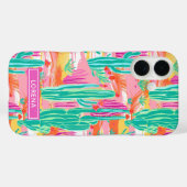 Colorful Saguaro Cacti Personalized Case-Mate iPhoneケース (裏面 (横))