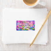 Colorful Salamander Address Labels ラベル (インサイチュ)
