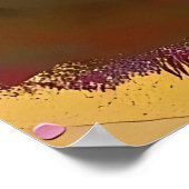 Colorful Salamander Wall Art – Endangered Amphibia ポスター (角)