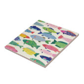 Colorful Sardines Seamless Pattern (1) タイル (側面)