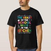 Colorful School Cook and Chef Design Tシャツ (正面)