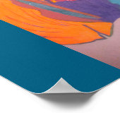  Colorful Sci-fi Fantasy Female Creature  ポスター (角)