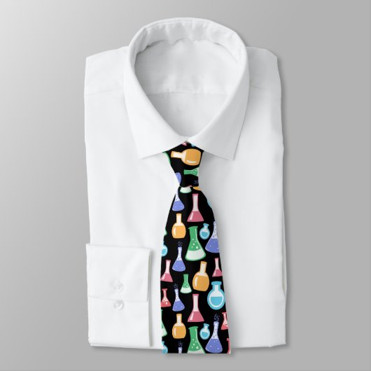 Colorful Science / Chemistry Pattern Neck Tie ネクタイ (タイ)