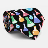 Colorful Science / Chemistry Pattern Neck Tie ネクタイ (ロール)