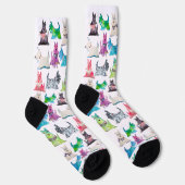 Colorful Scottie Socks ソックス (右)