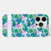 Colorful Sea Turtles Monogrammed Case-Mate iPhoneケース (裏面 (横))