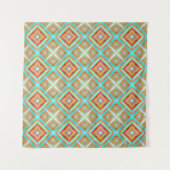 Colorful seamless pattern backgroundabstract, art, タペストリー (正面(横))