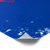 Colorful Shabbat shalom ポスター (角)