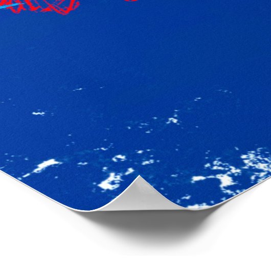 Colorful Shabbat shalom ポスター (角)