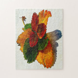 Colorful shades of autumn leaves ジグソーパズル