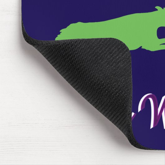 Colorful Silken Windhounds  マウスパッド (コーナー)