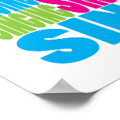 Colorful Singing ポスター (角)