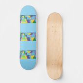 Colorful Skateboard Deck スケートボード (正面)