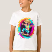 COLORFUL SKATER FUN! Tシャツ (正面)