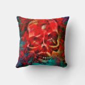 Colorful skull クッション (裏面)