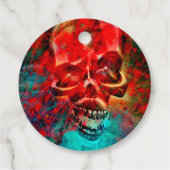Colorful skull フェイバータグ (裏面)