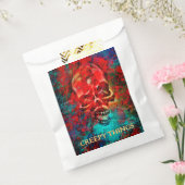 Colorful skull. Creepy Things  フェイバーバッグ (封をした状態)