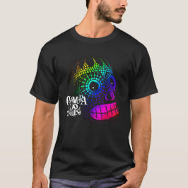 Colorful skull t-shirts, fun designs for Halloween Tシャツ