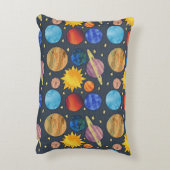 Colorful Solar System アクセントクッション (裏面(縦))
