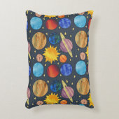 Colorful Solar System アクセントクッション (正面(垂直))